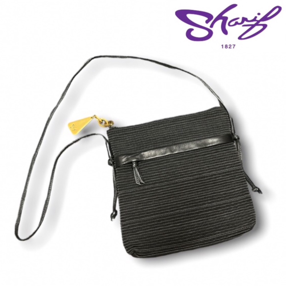 Americana by Sharif Vintage Black Crossbody Bag